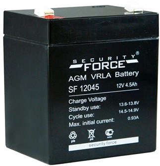 Аккумулятор  Security Force 12 В, 4.5 Ач 533273