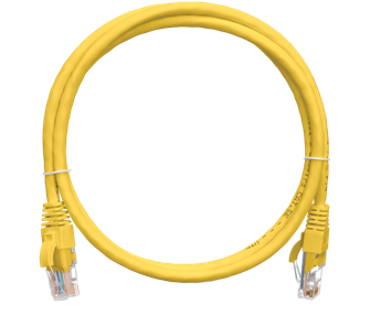 Кабель патч-корд U/UTP 5e кат. 5м NikoMax NMC-PC4UD55B-050-YL 404421