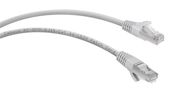 Кабель патч-корд SSTP 6a кат. 3м Cabeus PC-SSTP-RJ45-Cat.6a-3m-LSZH 513361