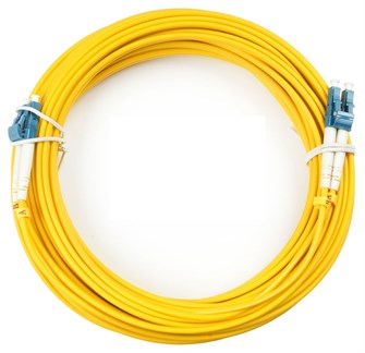 Кабель патч-корд волоконно-оптический Cabeus FOP(d)-9-LC-LC-15m 513786