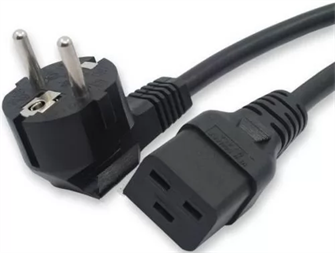 Кабель питания  Filum FL-PC-SH90/C19-C3-0.5-BK 1079610