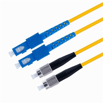 Патч-корд волоконно-оптический TELCORD ШОС-2x3.0-2FC/U-2SC/U-SM-20м-LSZH-YL 803573