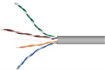 Кабель витая пара U/UTP 5e кат. 4 пары Cablexpert UPC-5051E-SOL/50 1140101