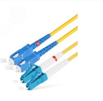Кабель патч-корд волоконно-оптический Vimcom LC-SC duplex 0.5m 1070749