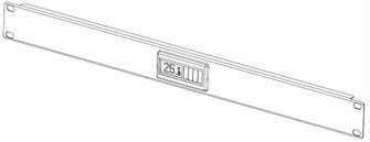 Фальшпанель  ЦМО R-FPT-1U 626759