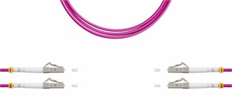 Патч-корд волоконно-оптический TELCORD ШОС-2x3.0-2LC/U-2LC/U-MM504-8м-LSZH-MG 989783