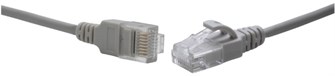 Кабель патч-корд U/UTP 6 кат. 3м SNR SNR-UU4-6-030-LST-GY (3,8) 1180288