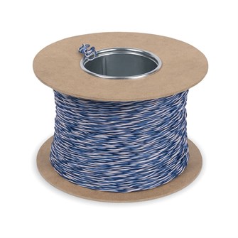 Кабель витая пара U/UTP 5e кат. 1 пара Cabeus UTP-1P-Cat.5e-SOLID-CROSS-100-BL 1037420