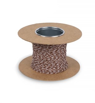 Кабель витая пара U/UTP 5e кат. 1 пара Cabeus UTP-1P-Cat.5e-SOLID-CROSS-100-BR 1037423