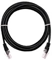 Кабель патч-корд U/UTP 5e кат. 2м Netlan EC-PC4UD55B-BC-PVC-020-BK-10 956868