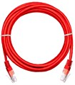 Кабель патч-корд U/UTP 5e кат. 2м Netlan EC-PC4UD55B-BC-PVC-020-RD-10 956859