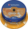 Диск DVD-R Verbatim 43522 84929