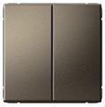 Выключатель двухклавишный  Systeme Electric GAL000651S 1226315