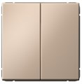 Выключатель двухклавишный  Systeme Electric GAL001251S 1226356