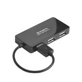 Разветвитель USB 2.0 GCR GCR-UH244B 591240