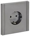 Розетка с заземлением  IEK FP-R11-16-1-K46 1158141