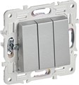 Выключатель трехклавишный  IEK SK-V30-0-10-K23 1157966