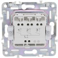 Выключатель трехклавишный  IEK SK-V30-0-10-K23 1157966