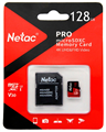 Карта памяти MicroSDXC 128GB Netac NT02P500PRO-128G-R 801263