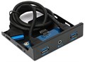 Планка  Gembird FP3.5-USB3-2A-HDA 1034757