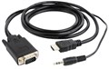 Переходник  Cablexpert A-HDMI-VGA-03-6 603571