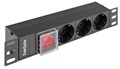 Блок розеток 10", 3 розетки Exegate ServerPro PDU-10H305 Al-3S-C14-SW 1236559