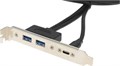 Адаптер  ASIA ASIA BRACKET 2XUSB3.0 1XUSB C 1177484