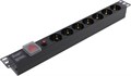 Блок розеток  Exegate ServerPro PDU-19H702 Al-7S-C14-SW-O 1041315