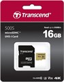 Карта памяти MicroSDHC 16GB Transcend TS16GUSD500S 631775
