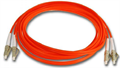 Кабель патч-корд волоконно-оптический Vimcom LC-LC duplex 50/125 0.12m 744413