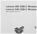 Мышь wireless Lenovo 540 1239683