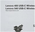 Мышь wireless Lenovo 540 1239684
