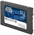 Накопитель SSD 2.5'' Patriot Memory P220S512G25 512 ГБ 1017013