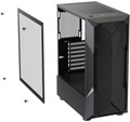 Корпус ATX Xastra A304 4ARGB-C6 Black 1235238