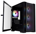 Корпус mATX 1STPLAYER TRILOBITE T4 MESH FRGB Black 1227675
