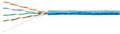 Кабель витая пара U/UTP 5e кат. 4 пары Cabeus UTP-4P-Cat.5e-SOLID-BL-100 1037317