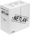 Кабель витая пара U/UTP 5e кат. 2 пары Netlan EC-UU002-5-PVC-GY 512785