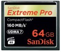 Карта памяти CompactFlash 16GB SanDisk SDCFXPS-064G-X46 411113