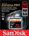 Карта памяти CompactFlash 16GB SanDisk SDCFXPS-064G-X46 411113