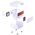 Корпус mini-ITX JONSBO N4 White 1122385