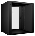 Шкаф настенный 19", 12U Cabeus WSC-05D-12U55/45-BK 800907