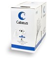 Кабель витая пара U/UTP 5e кат. 4 пары Cabeus UTP-4P-Cat.5e-SOLID-WH 515519