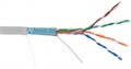 Кабель витая пара F/UTP 5e кат. 4 пары Netlan EC-UF004-5E-PVC-GY 512791