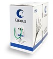 Кабель витая пара U/UTP 5e кат. 4 пары Cabeus UTP-4P-Cat.5e-SOLID-GN 515522