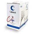 Кабель витая пара U/UTP 5e кат. 4 пары Cabeus UTP-4P-Cat.5e-SOLID-RD 515524