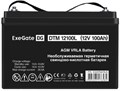 Батарея аккумуляторная  Exegate DTM 12100L 1211706