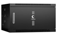 Шкаф настенный 19", 6U Cabeus SH-05F-6U60/60m-BK 552748
