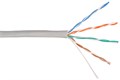 Кабель витая пара U/UTP 5e кат. 4 пары NIKOLAN NKL 4100A-GY 396612