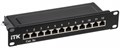 Патч-панель 10", 12xRJ45, STP, Кат. 5е ITK PP12-1UC5ES-D05-10 1164683