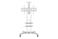 Стойка мобильная ONKRON TS1881 WHITE 926412